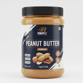 REPX Peanut Butter Crunchy – High Protein & Healthy Fats (1kg)